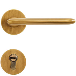Luxury French Style Brass Door Lock with Handle