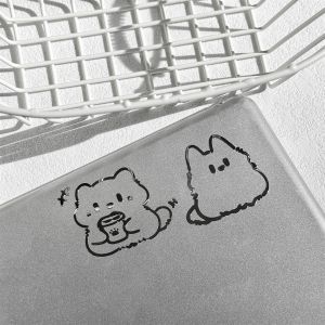 New 3D Metal Sticker Cat Swimming Water Decorative Decal for Mobile Phone Tablet Laptop Headset Decoration Stick on Label