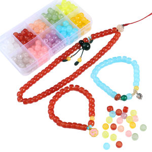 8x6mm 200pcs/box Mixed Colors Crystal Glass Barrel Beads for DIY Braceelt Necklace Jewelry Making