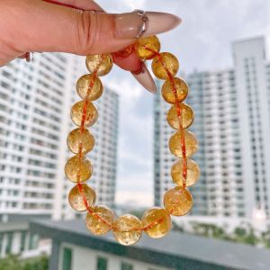 【现货】 12mm 黄水晶手串｜财富之石 × 招财聚福 × 事业顺遂｜Citrine Bracelet｜Wealth • Abundance • Success