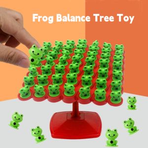 Math Toy Digital Frog Balance Tree Scale Educational Montessori Balancing Scale Number Board Game Kids Children Learning Gifts