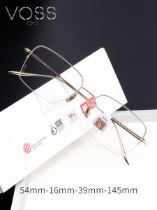 Gọng Kính Mỏng Nhẹ Titanium Nửa Viền Hình Lục Giác