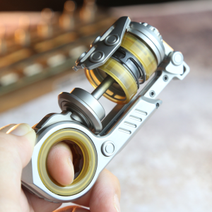 Innovative and Stylish Stainless Steel EDC Fidget Toy Attention Deficit Hyperactivity Disorder Focus Pusher Egg Sensory Toy