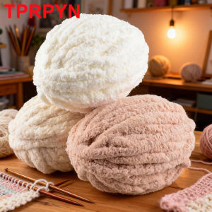 1ball 250g Thick Ice Bar Yarn Blanket Hand-woven DIY Line Large Chunky Chenille Cushion Pet Nest Line Iceland Scarf Hat Knitting
