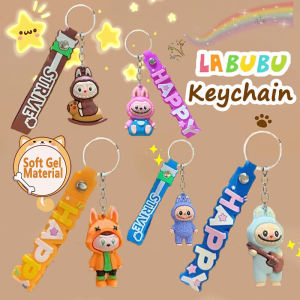 Labubu Keychain Original Labubu Pop Mart Doll Keychain Cute Cartoon Accessories Bag Charm and Accessories Keychain Doll Creactive Little Sheep Backpacks Suitcases Phone Key Chain Souvenir Pendants Christmas Birthday and New Year Gifts
