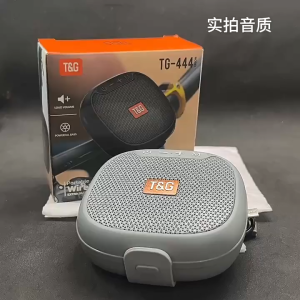 T&G TG444 TWS Bluetooth Portable Wireless Loud Bass Outdoor Cycling Fabric Design IPX6 Waterproof