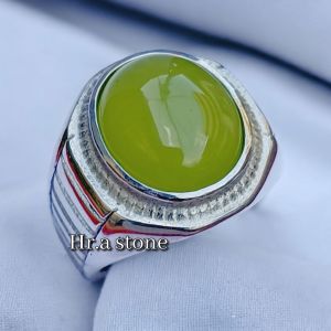 CINCIN BATU AKIK SUNGAI DAREH RING TITANIUM