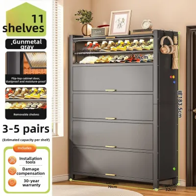 Dust-Resistant Steel Shoe Storage Cabinet