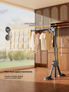 MINGZHI | Adjustable No-Drilling Quilt Drying Rack