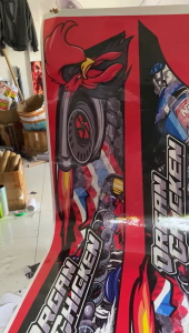 TZZ 001 - STICKER BAK SAMPING PICK UP KEKINIAN  TRAGA FUTURA NEW CARRY GRANDMAX SEMUA JENIS MOBIL ALL PICK UP FREE CUSTOM NAMA