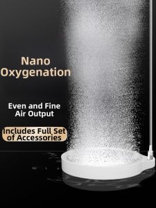 Ultra-quiet Oxygen Pump for Air Bubbles and Fine Oxygenation Small
