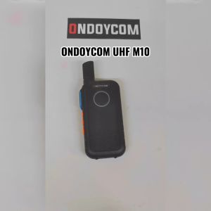 ONDOYCOM M10 Portable Two Way Radio Walkie Talkie 5W UHF with 16 Channel