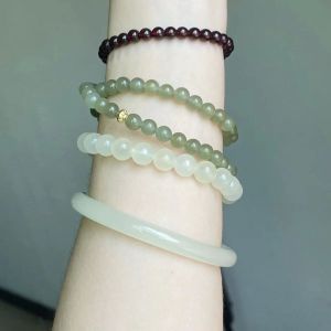 Elegant Qingbaiyu Bracelet Womens Ice Transparent Sunny Water Color Bracelet Gift Sweet Style Austrian Crystal Embedded