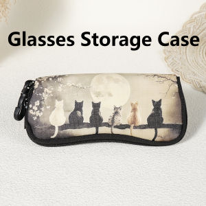 Glasses case Fashion Glasses case PU soft bag texture portable frosted leather glasses case fashion Fashion Glasses special case
