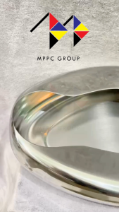 mppc & MAGNATE หม้อนอน สแตนเลส สำหรับผู้ใหญ่ กระโถนสแตนเลส Stainless Steel Bedpan