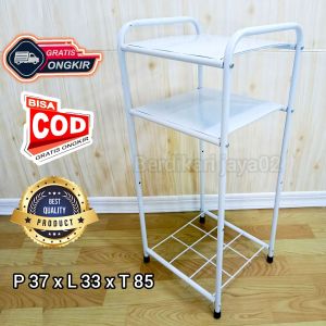 Rak Dispenser / Rak Serbaguna Full Besi / 2 susun & 3 susun
