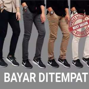 Promo Paket Celana Chinos Dewasa 100rb an dapat 3