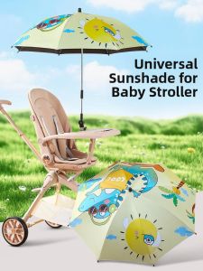 MONLEYTA | Universal Baby Stroller Sunshade Umbrella Summer Sun Protection Child Carriage Stand Two-way Infant Pushchair Childminding Tool