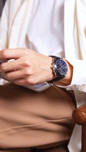 Sunlifex Jam Tangan Pria Tali Kulit  Multifungsi Fashion Klasik Penunjuk 3087 Jam Tangan Cowok