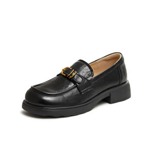 Teenmix | Vintage British Brogue Mary Janes Thick Sole Leather Flats
