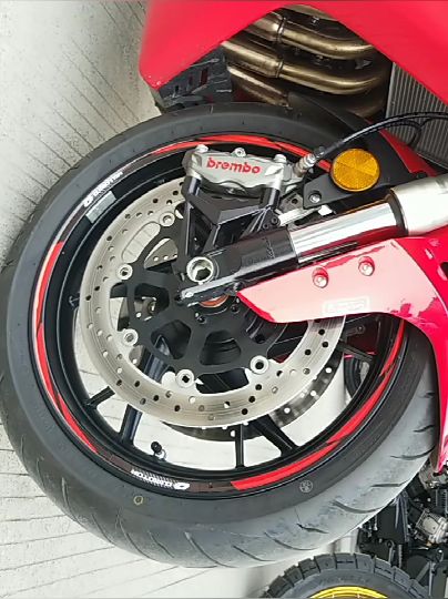 thumbnail image 2 of CRF Motorcycle Wheel Stickers - Reflective Rim Decals For Honda CRF450R, CRF300L, CRF250R & More | Waterproof Vinyl Protection 2 of 14
