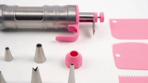 Cake Decorating Piping Syringe DIY Cupcake Decorating Nozzle Frosting Making for DessertDessert Cookies Cream Filling Injector
