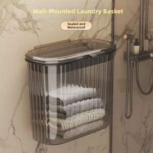 LUTUMEI | Wall Mounted Clothes Storage Basket