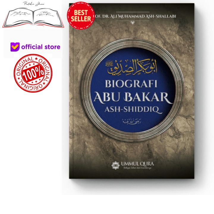 Buku Biografi Abu Bakar Ash Shiddiq As Siddiq Sidiq Shiddik Siddik ...