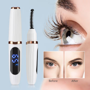 Hailicare Chuốt mi điện 10S làm nóng nhanh bền lâu uốn lông mi dụng cụ trang điểm xách tay nhiệt điện lông mi nâng lược có thể sạc qua USB