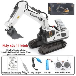 LIWAN | Đồ Chơi Xe Kỹ Thuật Máy Xúc Điều Khiển Từ Xa Cho Trẻ Em