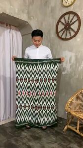 Sarung Batik Rayon & Goyor Motif Botol 4 | Serian Warna