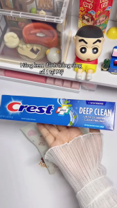 Kem đánh răng sạch sâu trắng sáng Crest Plus+ Anticavity Fluoride Toothpaste 153g- Mỹ