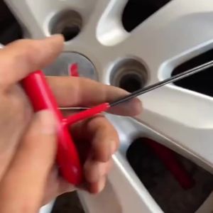 Tire Valve Stem Replacement Tool Kit (No Tire Removal Needed) Fast Install Set with TR413 Valve Stems for Car & ATV