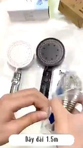 Vòi sen tăng áp siêu tăng áp sang trọng đen