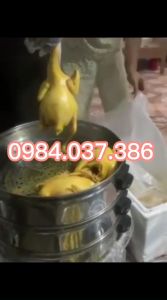 Nồi hấp bánh bao hải sản ngan gà bằng điện INOX 52cm