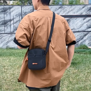 MENSPE Men Fashion Shoulder Bags Sling Chest Bag Cross Body Bags Messenger Bag Waterproof Cross Body Bag Large Capacity Sling Bags Simple Student Teenager Bag