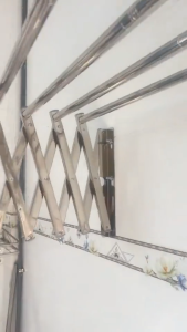 Inox 304 Giàn Phơi Thông Minh Cây Phơi Quần Áo Gấp Gọn Giàn Phơi Quần Áo Gắn Tường