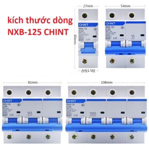 Aptomat MCB 1P 2P CHINT NXB-63 C16A 20A 25A 32A 40A 63A