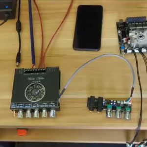 SKYSOUND ZK-DAM L1 Amplifier Two-way Microphone DC15-36v TPA3251D2 Karaoke Singing Microphone Audio