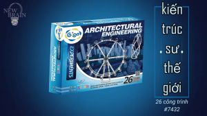Bộ lắp ráp Công Trình Kiến Trúc Sư Gigo #7432 (26 mô hình)