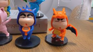 Mô Hình Pokemon Bộ 6 Mô Hình Shin Cậu Bé Bút Chì Cosplay Cute Độc Đáo Cao 8cm Đồ Decor Trang Trí Bộ Sưu Tập Nhân Vật