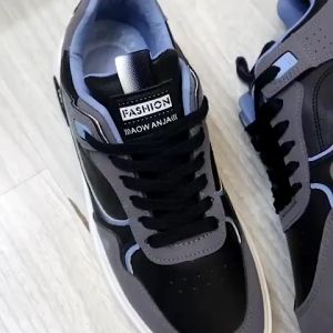 Sepatu Sneakers Pria #sepatu Sneaker Wanita #Sepatu Casual Running Sekolah Santai Sepatu Sneakers Unisex Kulit Sintetis Sepatu Olahraga Medium Cut - Lazada