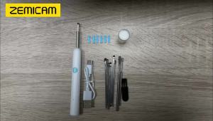 Wireless Visual Ear Scope 4.2MM 1080P HD Camera for IOS/Android WiFi Otoscope Ear Picker with Ear Wax Removal Tools