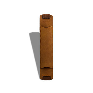 【Adjustable Elastic Band Pen Holder PU Leather Pen Sleeve Pouch Elastic Notebook Pen Holder 8-1.5 Inch Detachable】