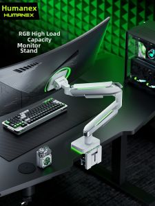 HumaneX | RGB Heavy-Duty Adjustable Monitor Stand