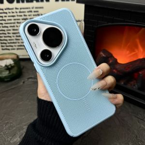 เคสโทรศัพท์ Huawei Pura70Ultra ใหม่ บางเฉียบ น้ำหนักเบา ด้านหลังด้าน ดูดซับแม่เหล็ก ระบายความร้อน ป้องกันการตกหล่น ป้องกันรอยขีดข่วน