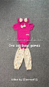 Setelan Bayi Perempuan Zalira Kids - Jumpsuit & Bando Lucu untuk Bayi 0-20 Bulan - Desain Floral & Polka Dot