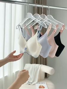 Seamless Bras Women Wire Free Push-Up Bra Heart Printed Underwear