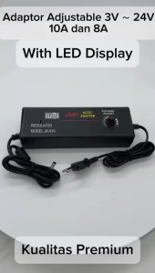 Adjustable Adaptor 3V 24V  3-24V DC 10A  8A Switching adapter Power Supply  3V-24V 10ampere SMPS PSU