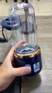 Máy Xay Sinh Tố 6 Lưỡi 300ml Sử Dụng Pin Xạc Cổng USB Máy Ép Sinh Tố Để Bàn Cầm Tay Công Suất Cực Mạnh N060